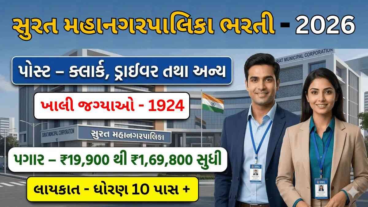 Surat Municipal Corporation Recruitment 2026
