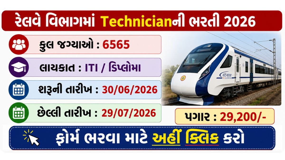 RRB Technician Recruitment 2026